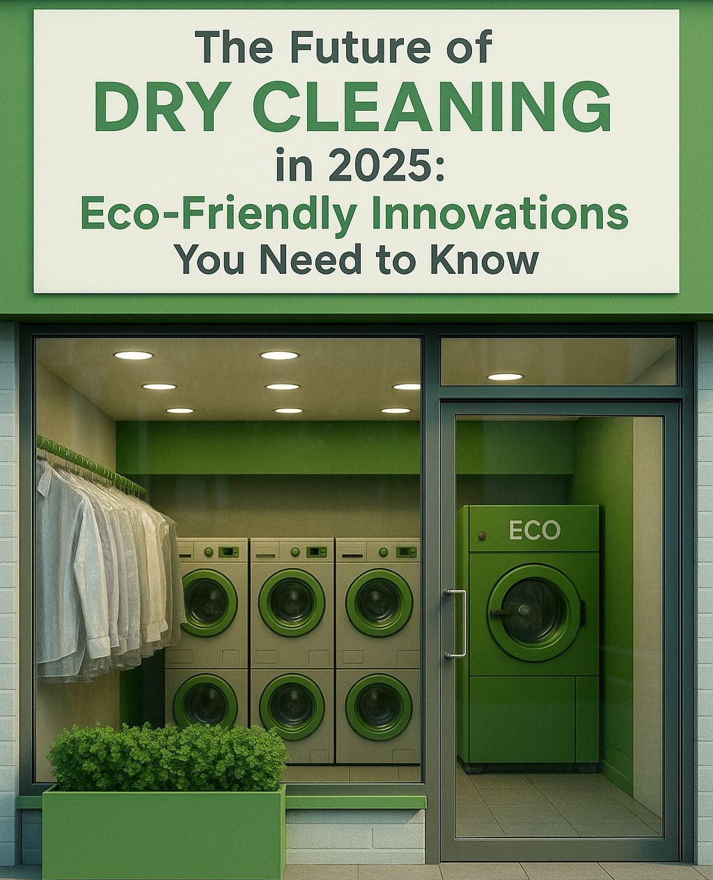 The Future of Dry Cleaning in 2025 Eco-Friendly Innovations You Should Know