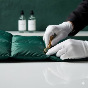 Example Restoring a Moncler Jacket