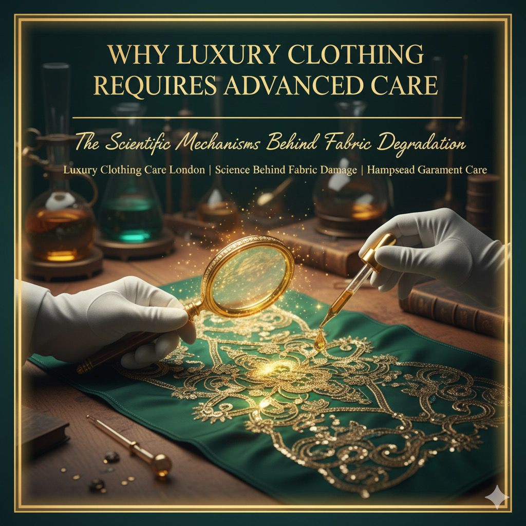 Luxury Clothing Care London | Science Behind Fabric Damage | Hampstead Garment Care 1 Luxury Clothing Care London Science Behind Fabric Damage Hampstead Garment Care