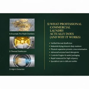 Commercial Laundry Hygiene London 2025 | Hotels & Airbnb Linen Care