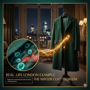 clothes smell damp even when clean