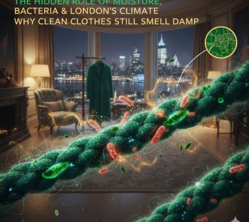 clothes smell damp even when clean