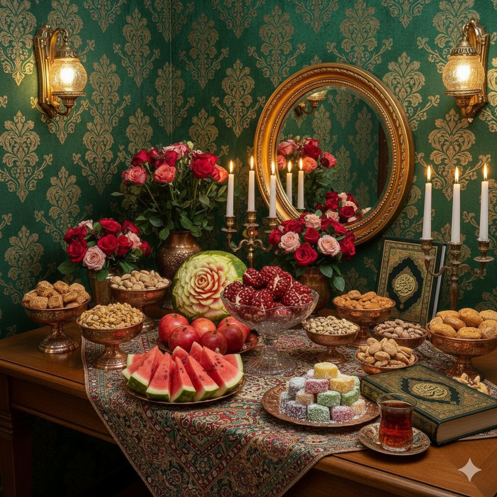 Yalda Night in London – Caring for Home Textiles, Table Linen & Winter Fabrics 1 Yalda Night in London