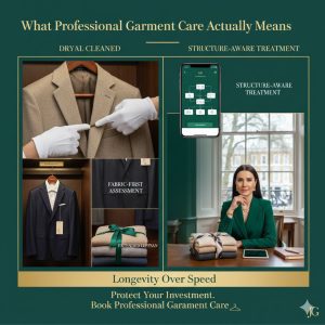 Professional Garment Care vs Dry Cleaning