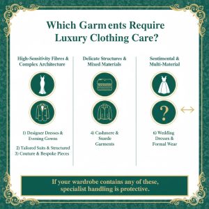 Which Garments Require Luxury Clothing Care?