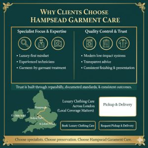 Why Clients Choose Hampstead Garment Care